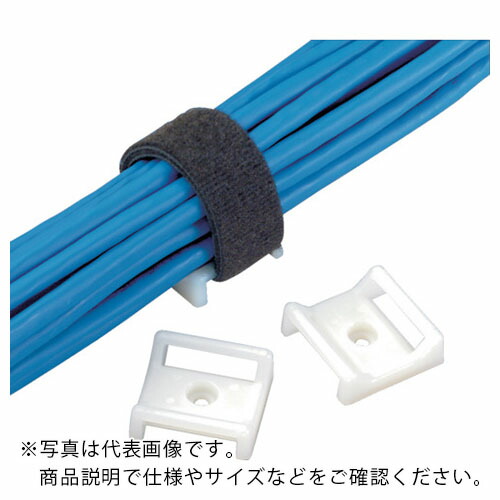 【SALE必要経費】PANDUIT ( パンドウイット ) タックタイ王国用タイ王国マウント M3螺旋釘打ちきり 自然的 (25個入) ( ABMT-S6-Q ) 【10袋仕掛ける】