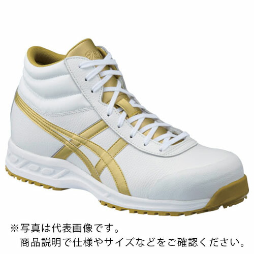 【SALE価格】ASICS ( アシックス ) ウィンジョブ 71S ホワイト×ゴールド 27.0cm ( FFR71S.0194-27.0 )