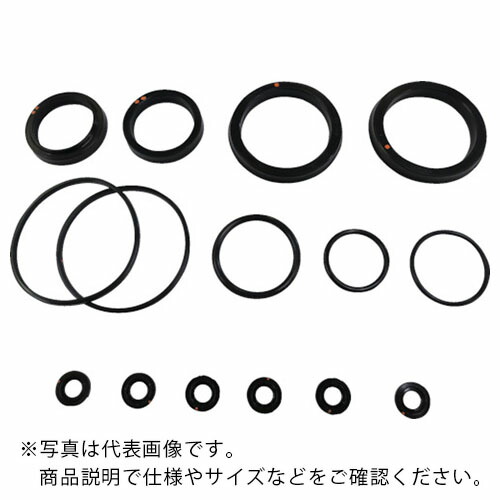 TAIYO 油圧シリンダ用メンテナンスパーツ パッキンセット 適合シリンダ内径:φ40 (水素化ニトリルゴム・スイッチセット用) ( NH8R/PKS6-040B ) 12,152円