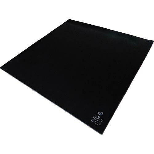 ワタベ ( 渡部産業 ) 耐電用天然ゴム引っ敷き10t(黒/平) 7kV以下用 1m×1m ( 455-1M )