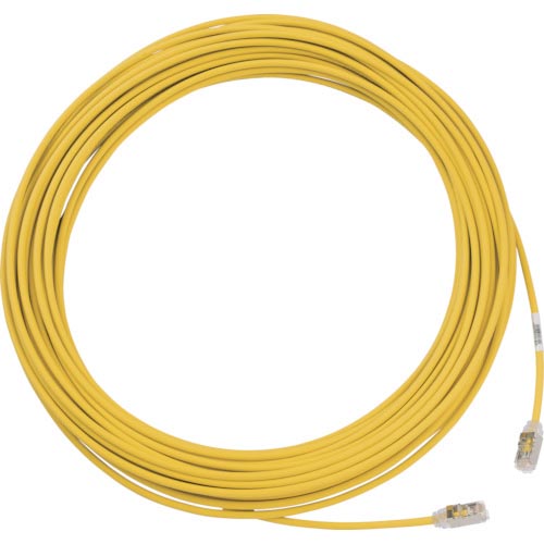 PANDUIT ( パンドウイット ) 種類6A細径遮蔽物パッチコード 15m 黄 ( STP28X15MYL ) 花・ガーデン・DIY-DIY・工具
