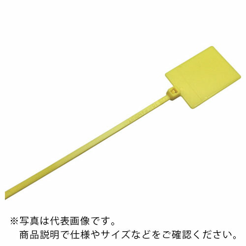PANDUIT ( パンドウイット ) 旗型タイプナイロン結束バンド 黄 (1000本入) ( PLF1MA-M4Y )