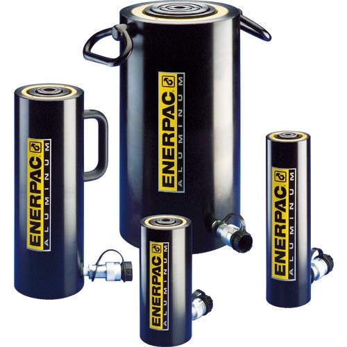 ENERPAC ( エナパック ) アルミ単動シリンダー 揚力496(kN) 最低高186MM ( RAC502 )