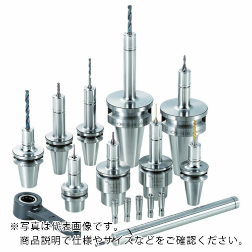 ユキワ ( ユキワ精工 ) BTシャンク用ツーリング工具 スマートチャック シャンク15T 把握径1~4mm L45mm ( 15T-SMC4-45 )