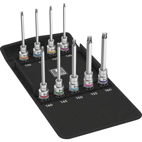 Wera 【売切廃番】8767 C HF 1/2 トルクス9点仕掛ける ( 004212 )