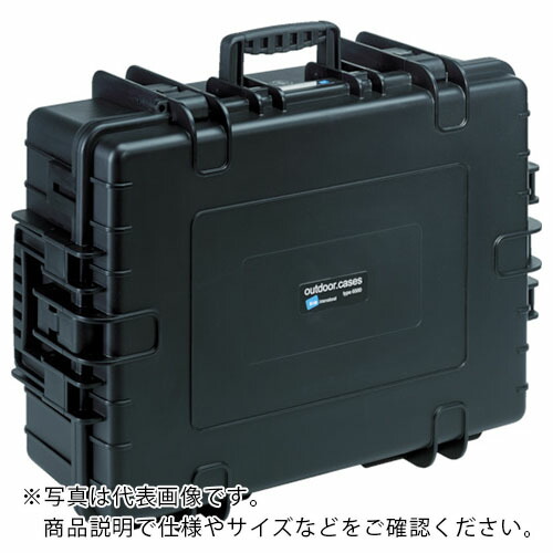 B&W 【売切商品】 プロテクタケース 6000 黄 フォーム付 ( 6000/Y/SI ) B&W社