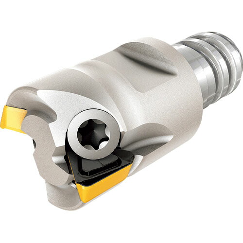 イスカル フライス工具 ヘリ3ミル ホルダ HM390 ETP-MM-05 刃数2枚 刃径10mm シャンク径10mm ( HM390 ETP D10-02-MMT06-05 )