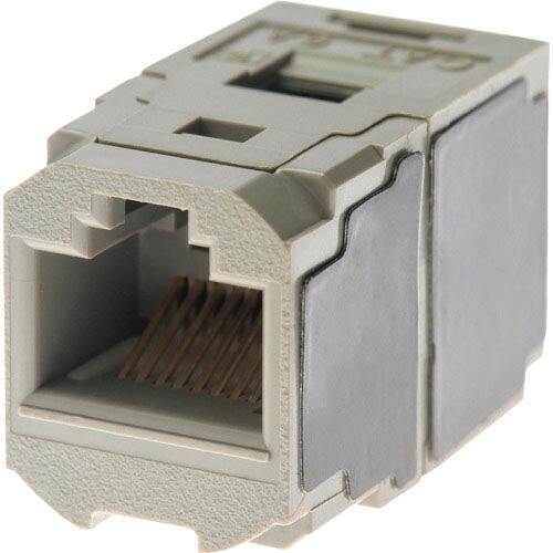 PANDUIT ( パンドウイット ) 種目6A JJアダプター(RJ45中継ぎ用万力) ともし火薄墨色 ( CC6X88IG ) 【10個書き割り】