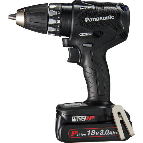 Panasonic デュアル 18V3.0Ah 充電式ドリルドライバー 黒 ( EZ74A3PN2G-B )