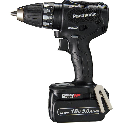 Panasonic デュアル 18V5.0Ah 申し受ける式せん孔機１番ウッド 黒 ( EZ74A3LJ2G-B )