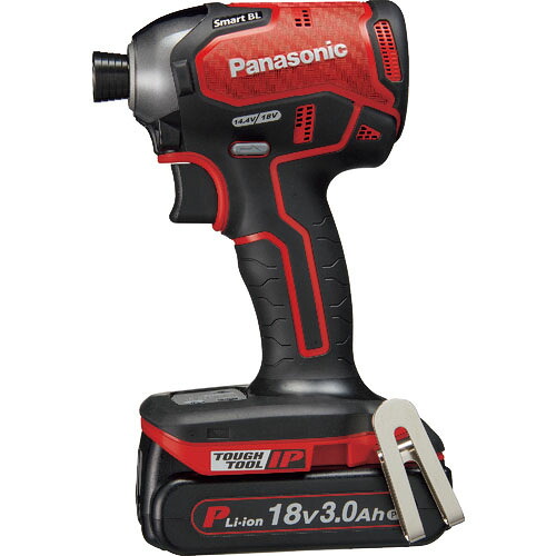 Panasonic デュアル インパクトドライバー 18V 3.0Ahセット 赤 ( EZ76A1PN2G-R )