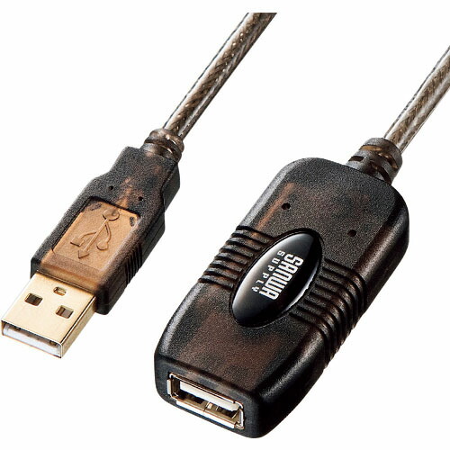 SANWA ( サンワサプライ ) 30m延長USBアクティブリピーターケーブル ( KB-USB-R230 )