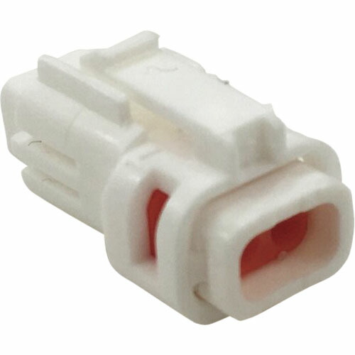 ミネベアコネクト 雨合羽繋ぎ F端子用ハウジング(1000個入) ( CB01A6-02N0-02 ) 【製造業者取寄】