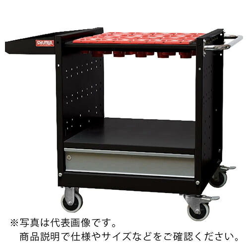 SHUTER ( 鉄砲撃ち ) ツーリング手押し車 NTW-4B1D-BT40 黒いこと ( NTW-4B1D-BT40-BK )