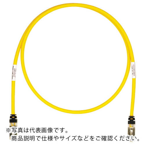 PANDUIT ( パンドウイット ) CAT6A/CAT6 シールドパッチコード 14m 黄 ( STP6X14MYL ) 【10本セット】 58,170円