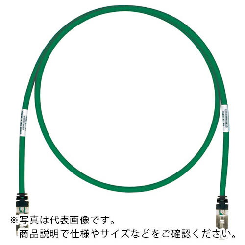 PANDUIT ( パンドウイット ) CAT6A/CAT6 シールドパッチコード 35m 緑 ( STP6X35MGR ) 【10本セット】