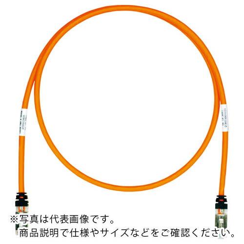 PANDUIT ( パンドウイット ) CAT6A/CAT6 シールドパッチコード 35m オレンジ ( STP6X35MOR ) 【10本セット】