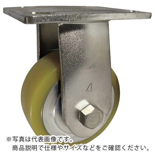 ヨドノ 重荷重用ステンレス製固定車ウレタン車付 ( AUR-SKH150 ) (株)ヨドノ 【メーカー取寄】