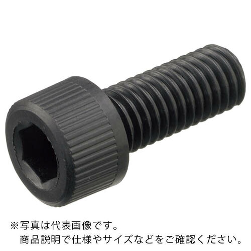 ケミカルスクリュー ガラス繊維強化ポリアミドMXD6 RENY黒 六角穴付ボルト M3-8 (1000本入) ( RENY-BK/CB M3-8 ) 日本ケミカルスクリュー(株) 【メーカー取寄】
