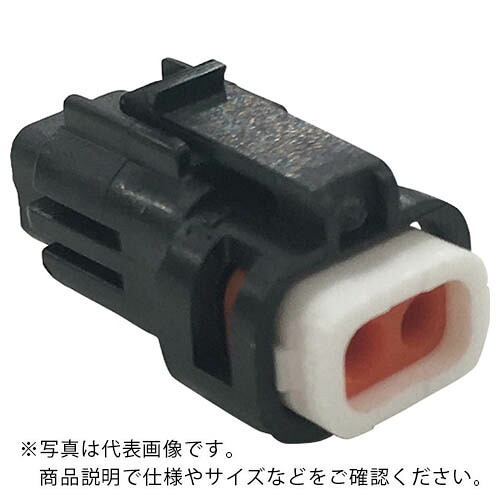 ミネベアコネクト 雨合羽繋ぎ F端子用ハウジング(1000個入) ( CB01A6-02B0-01 ) 【製造業者取寄】