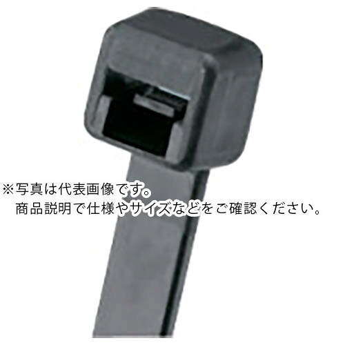 PANDUIT ( パンドウイット ) ナイロン一緒になるダンス楽隊 耐熱性黒 幅7.6×長さ775 (100本入) ( PLT9LH-C30 ) 【2袋仕掛ける】
