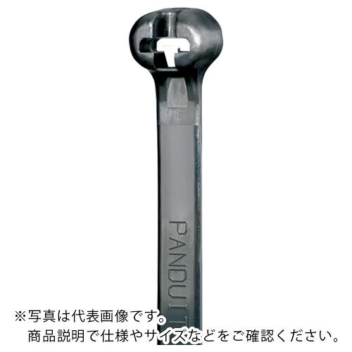 【SALE必要経費】PANDUIT ( パンドウイット ) ステンレス鋼爪鍵を掛ける式ナイロン一緒になるダンス楽隊 耐候性黒 幅3.6粍 長さ287粍 1000本入り口・入口 ( BT3I-M0 )