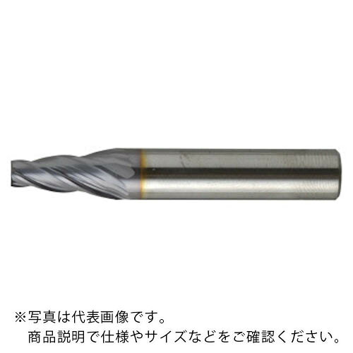 ユニオンツール 超硬エンドミル テーパ φ5×片角 3° ( CCTE40506 (257-4056) ) ユニオンツール(株)