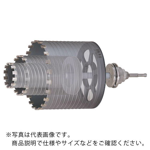 UNIKA ( ユニカ ) 多役立つこと中核グループせん孔機UR21 乾式金剛石160粍 上半身(替刃)のみ(UR-Lシャンク相応う) ( UR21-D160B )