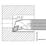 京セラ 内径加工用ホルダ ( E16X-SDQCR07-20A-2/3 )