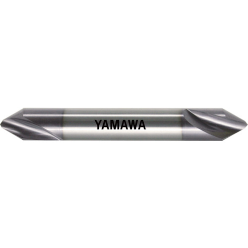 ヤマワ ( 弥満和製作所 ) 超硬ポイントドリル PE-60° C-PE-S V 10X3X60° ( C-PE-S-V-10X3 )