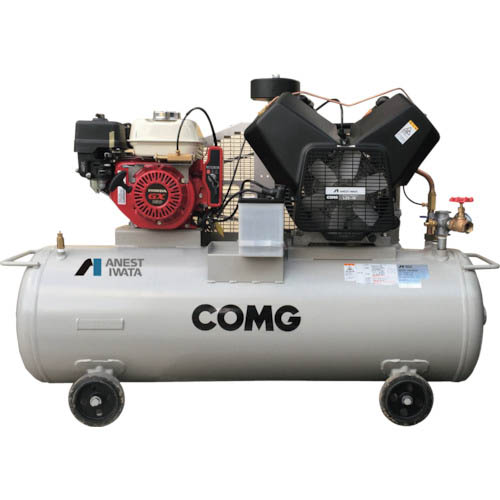 楽天市場】オイル式 単胴型ガソリンエンジン付コンプレッサー コング