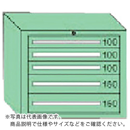 OS ( 大阪製罐 ) デラックス重量キャビネット 間口811×奥行557×高さ681mm(若草色) ( DX606 ) 大阪製罐(株) 【メーカー取寄】