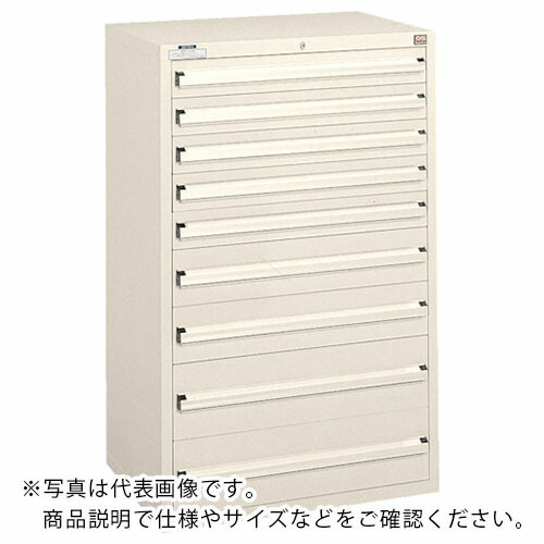 OS ( 大阪製罐 ) デラックス重量キャビネット 間口811×奥行557×高さ1081mm(ライトグレー) ( DX1008G ) 大阪製罐(株) 【メーカー取寄】