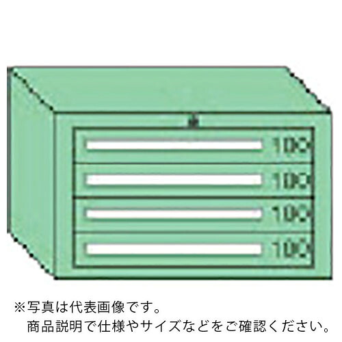 OS ( 大阪製罐 ) デラックス重量キャビネット 間口811×奥行557×高さ481mm(若草色) ( DX401 ) 大阪製罐(株) 【メーカー取寄】