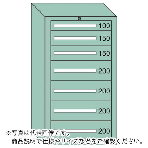 OS ( 大阪製罐 ) 中量キャビネット(6型) 間口693×奥行557×高さ1081mm最大積載量1200kg ( 6-1204 ) 大阪製罐(株) 【メーカー取寄】