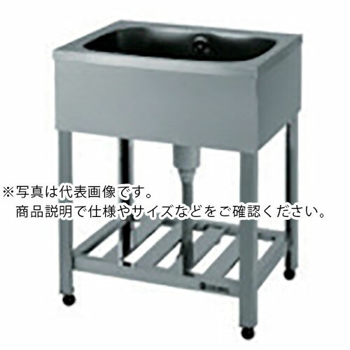 アズマ ( 東製作所 ) 一槽シンクBG無ホース付 750×600×800 ( HPC1-750 (W750XD600XH800) ) (株)東製作所 【メーカー取寄】
