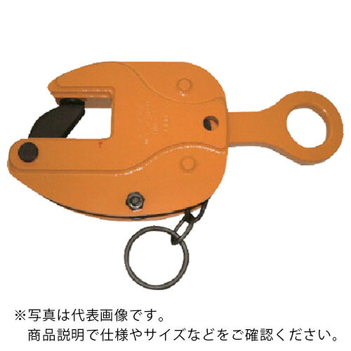 【SALE通貨価値】百貨店 ( スーパーツール ) タテ吊クランプ(鍵を掛ける手持ち部分式)十字・並目遣りくち 静電容量:5.0ton クランプ活動の領域25~65 ( SVC5WH ) 【製造会社取寄】