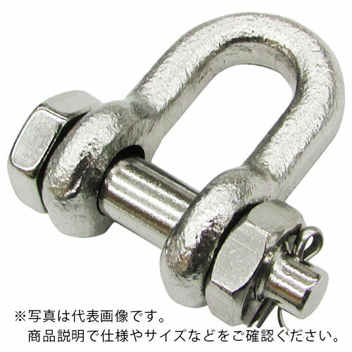 水本 ( 水本機械製作所 ) ステンレス JIS型シャックルSB型 呼び16mm ( A-2466 )
