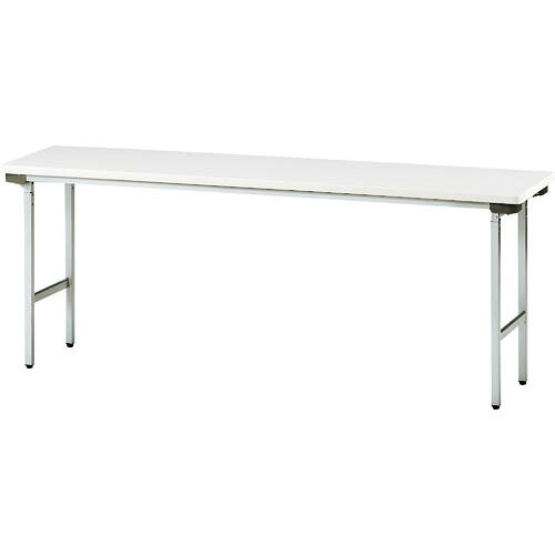 TOKIO ( 藤沢工業 ) 折りたたみテーブル 1800X450mm ニューグレー ( TFA-1845NSE NG ) 【メーカー取寄】