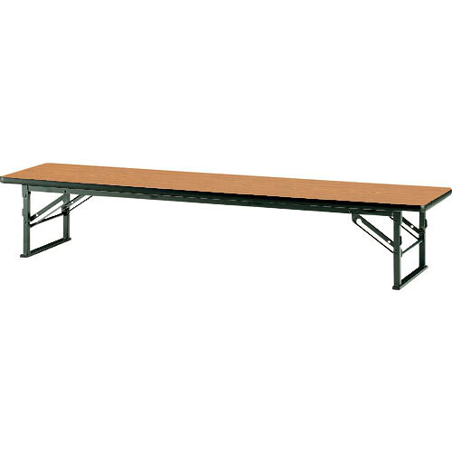 TOKIO ( 藤沢製作 ) 折りたたみ座卓時刻表 1200×750粍 チーク チーク ( TES-1275 T ) 【製造業者取寄】