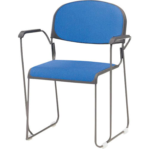 【SALE通貨価値】TOKIO ( 藤沢産業 ) 会合女性議長 塗り付ける脚肘付 せつ然たる青色 ( FNT-10A CBL ) 【製造業者取寄】