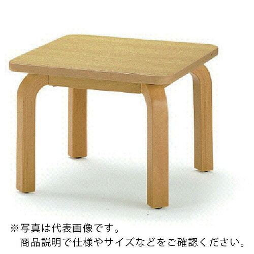 TOKIO ( 藤沢工業 ) サイドテーブル 600mm×600mm 自然色 ( FTV-66 ) 藤沢工業(株) 【メーカー取寄】