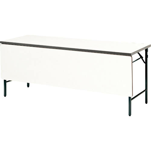 TOKIO ( 藤沢工業 ) 折りたたみテーブル パネル付 1800×450mm アイボリー アイボリー ( TWS-1845PTN IV ) 藤沢工業(株) 【メーカー取寄】