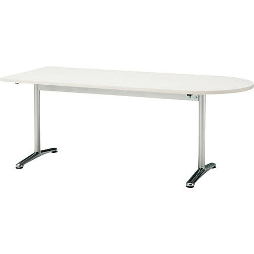 TOKIO ( 藤沢製作 ) 会議時刻表 半楕円面型 1800X900 白いこと ( ATT-1890US WH ) 【製造業者取寄】