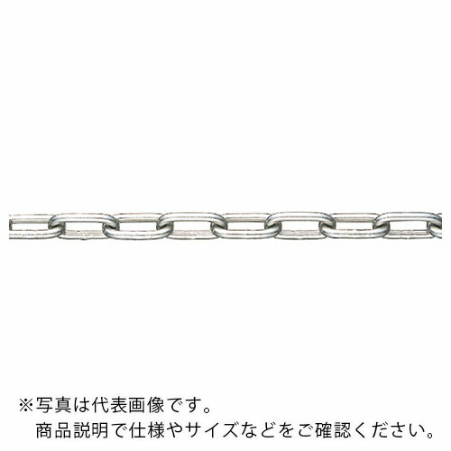 水本 ( 水本機械製作所 ) 【要長さ指定】SUS304ステンレスチェーン9-S 長さ・リンク数指定カット 18.1~19m ( 304-9-S-19C ) (株)水本機械製作所 【メーカー取寄】