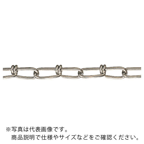水本 ( 水本機械類製造所 ) 【要長さ決める】SUS316 ステンレスビクターチェーン 3.2-V 28.1~29m ( 316-3.2-V-29C ) 【製造業者取寄】