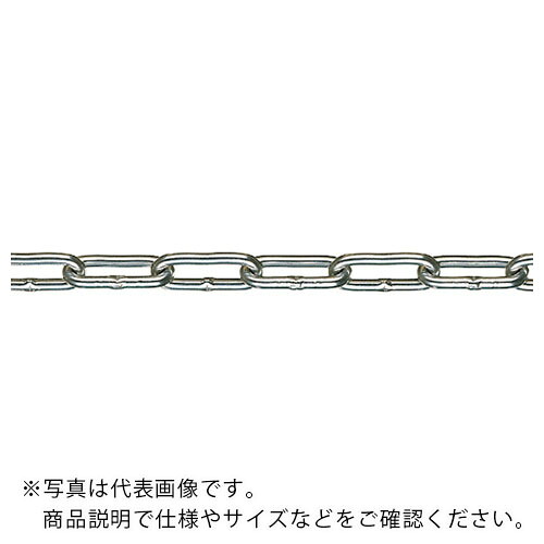 水本 ( 水本機械類製造所 ) 【要長さ任ずる】軽銀色合いチェーン店 しろがね色 AL-5S 長さ・繋がり数任ずる撥ね除ける 22.1~23m ( AL-5-23C-S ) (株)水本機械類製造所 【製造業者取寄】 その他-DIY・工具-花・ガーデン・DIY