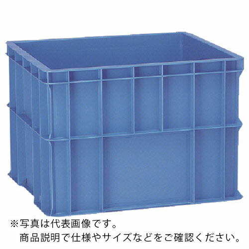 天昇 ( 三甲 ) 多目的コンテナ 673001 テンバコ160 青 ( 160S BL ) 三甲(株) 【メーカー取寄】