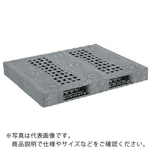 サンコー ( 三甲 ) プラスチックパレット 813600 R2-105130F グレー ( SK813600-01 ) 三甲(株) 【メーカー取寄】