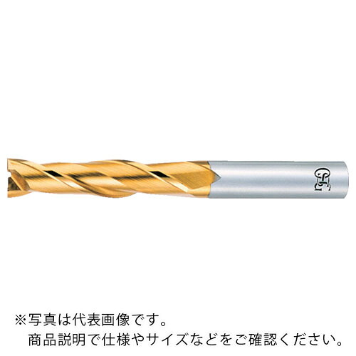 OSG ( オーエスジー ) ハイススクエアエンドミル TiN厚地の外套2刃ロング 88138 ( EX-TIN-EDL-28(88138) ) 【製造会社取寄】